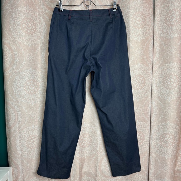 Women's Classic Navy Trousers - Picture 2 of 11